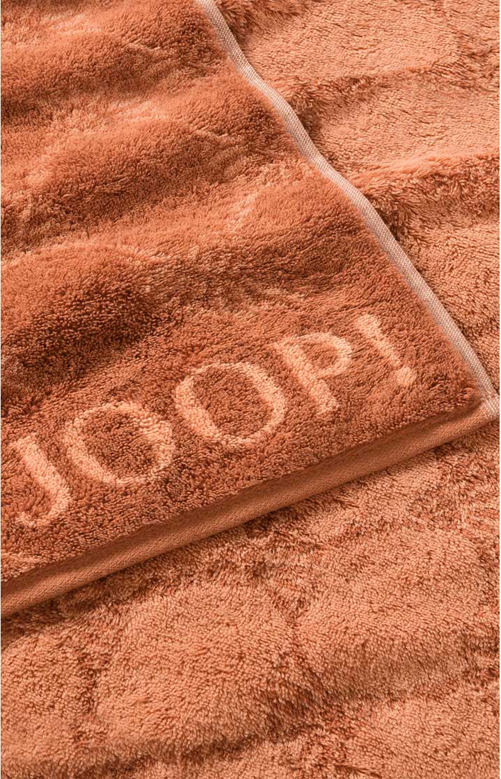 JOOP! CLASSIC CORNFLOWER hand towel in copper