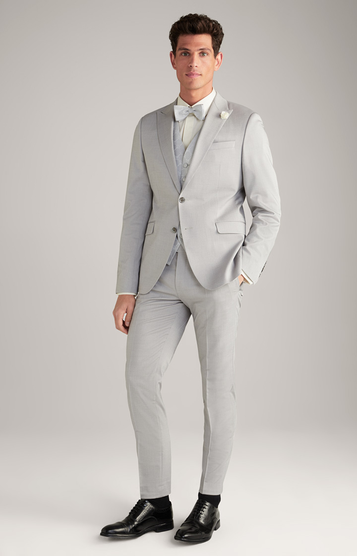 Hawker Modular Wedding Jacket in Light Grey