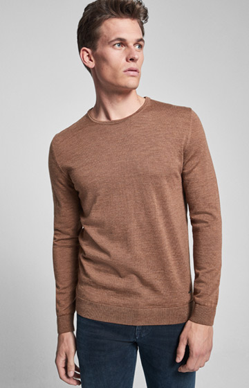 Pullover Denny in Hellbraun