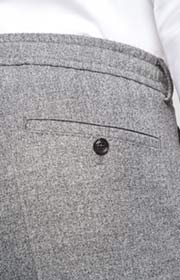 Anzug Hustle-Bax in Anthrazit meliert