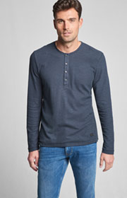 Shirt Aldin in Navy