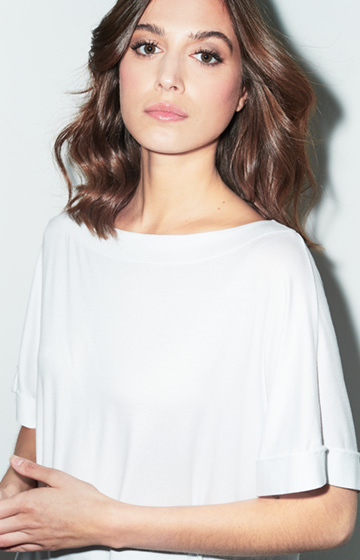 T-Shirt Ponza in Weiß