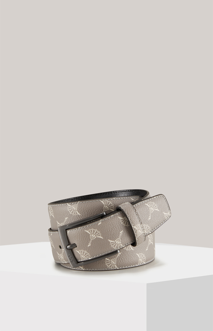 Cornflower Belt in a Grey Pattern