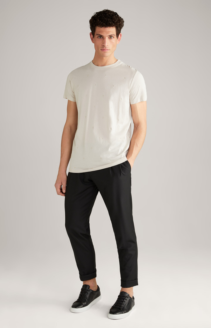 Panos Cotton T-Shirt in Off-White