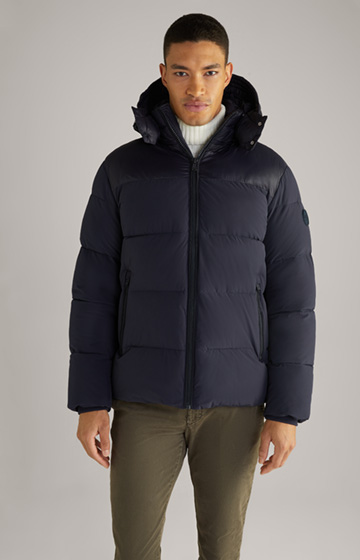 Joshas Quilted Jacket in Navy