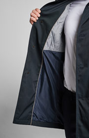 Mantel Felino in Navy