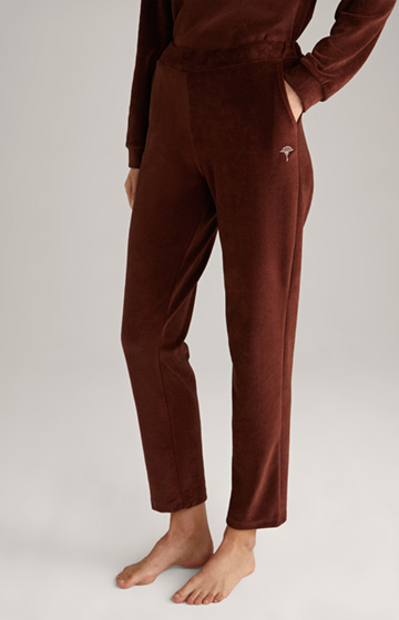 Spodnie dresowe Loungewear w kolorze kawowym