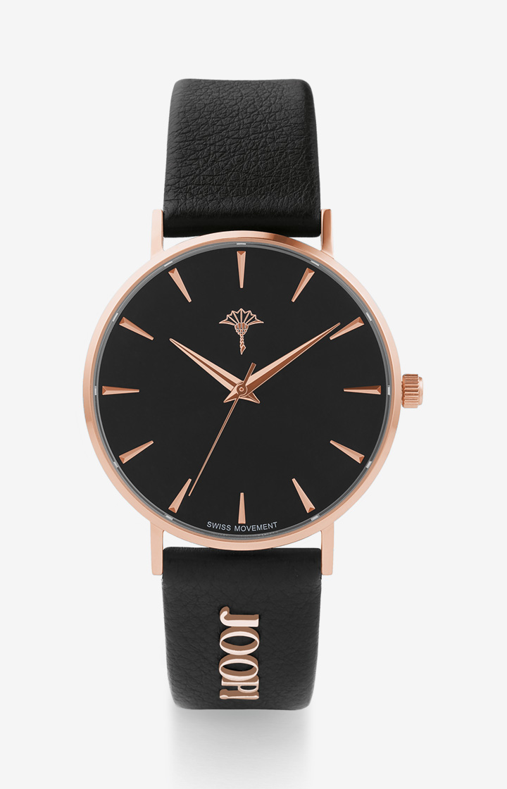 Zegarek damski w kolorze czarnym