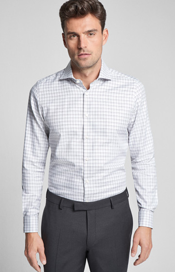 Hemd Panko in Natur gemustert