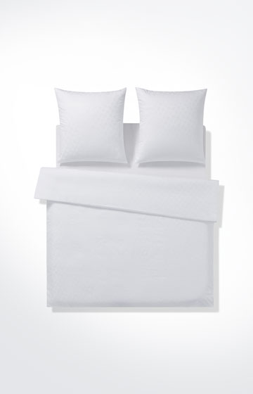 Bettwäsche Cornflower, Weiß