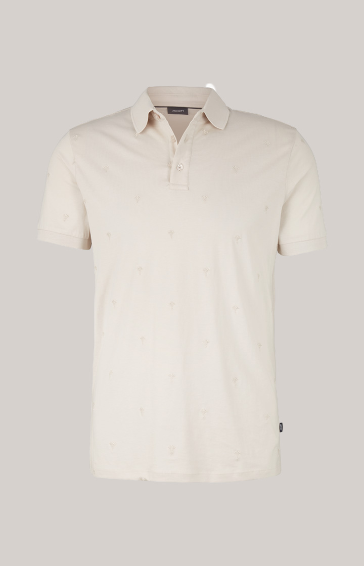 Pascal Cotton Polo Shirt in Ecru