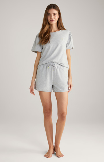 Loungewear Shorts in Grey Melange