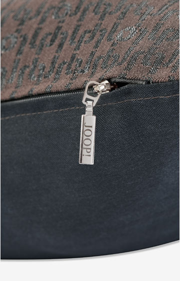 Decorative pillow JOOP! CHAINS in Caramel, 50 x 50 cm