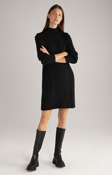 Knitted Dress in Black