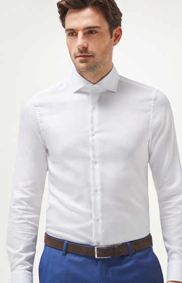 Hemd Panko - bügelfrei - in Weiß