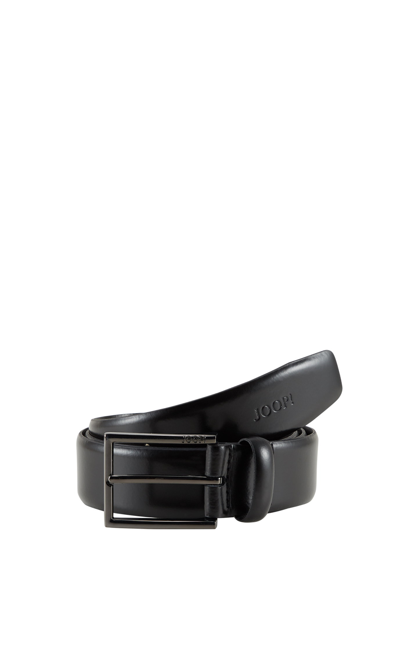 Leather Belt in Black - in the JOOP! Online Shop | Anzuggürtel