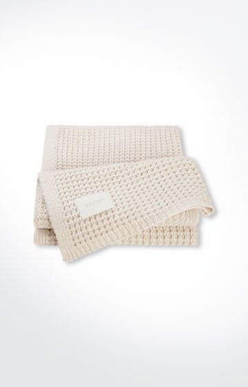 Strickplaid Knit, Creme