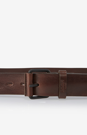 Ledergürtel in Dunkelbraun