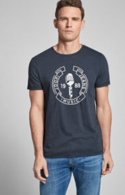 T-Shirt Adreon in Dunkelblau