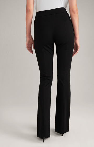 Elastyczne spodnie w czarnym kolorze