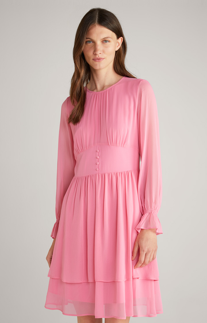 Midi-Kleid in Pink