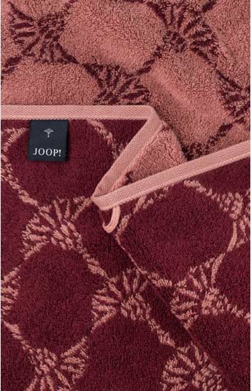 Ręczniczek CLASSIC CORNFLOWER marki JOOP! w kolorze różowym, 30 x 30 cm