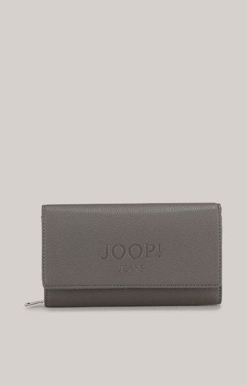 Lettera Europa Wallet in Dark Grey