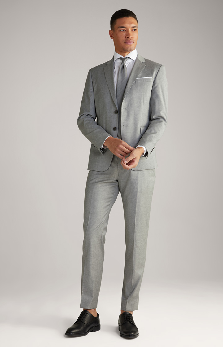 Blayr Suit Trousers in Grey Mélange