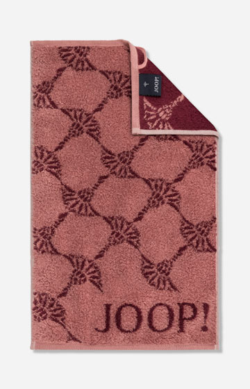 JOOP! CLASSIC CORNFLOWER Guest Towel in Rouge 30 x 50 cm