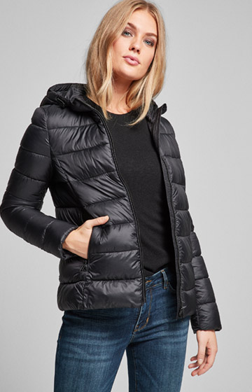 Steppjacke Olin in Schwarz