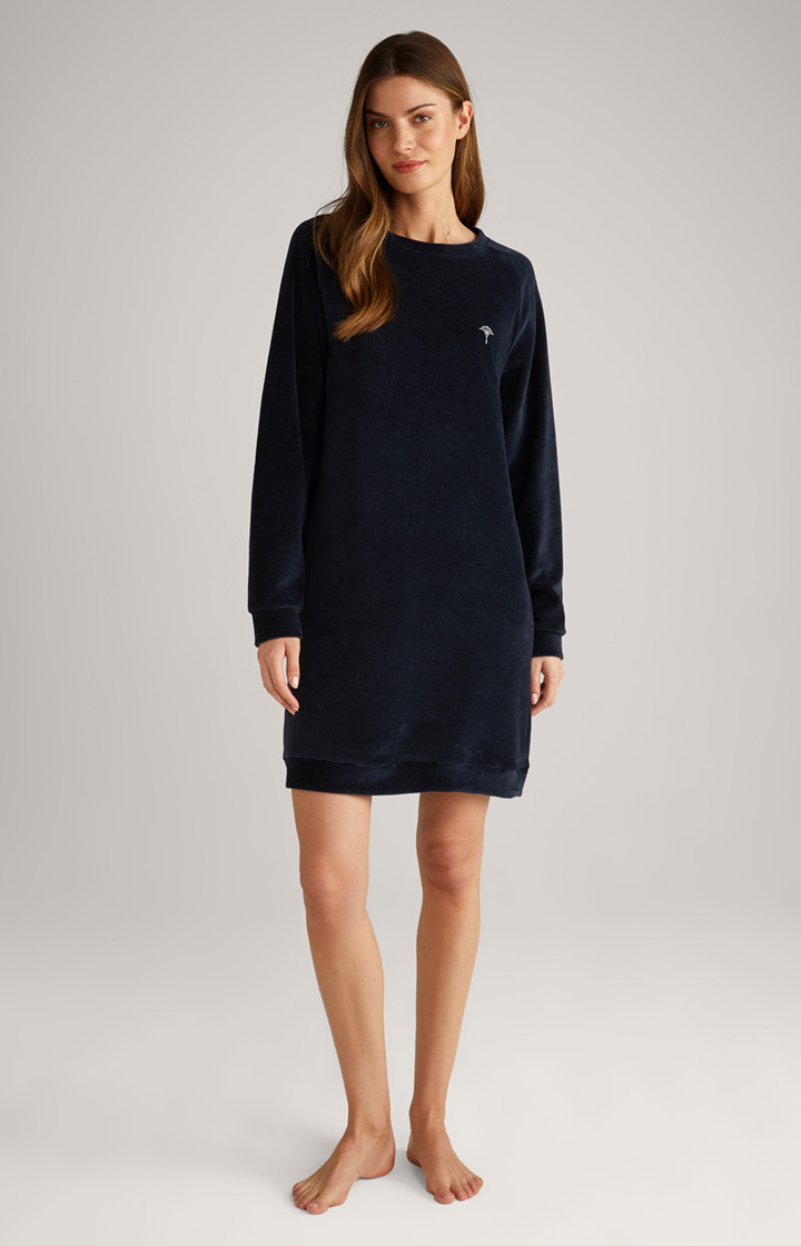 Loungewear Long-Sweater in Midnight Blue