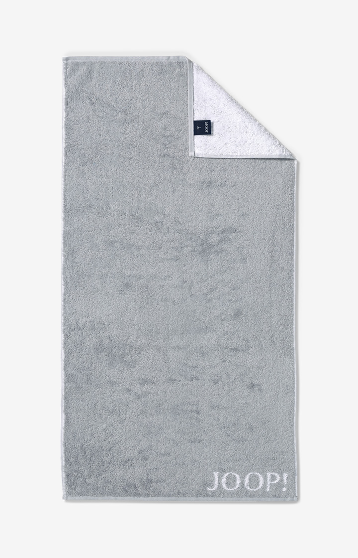 Classic Doubleface Shower Towel in Silver-Grey