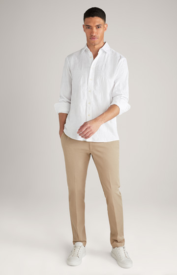 Hale Cotton Shirt in White
