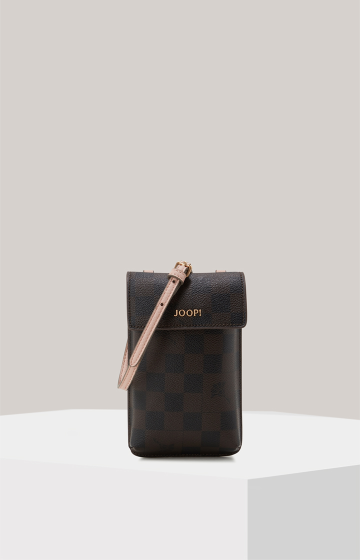 Piazza Edition Pippa Phone Bag in Brown and Black