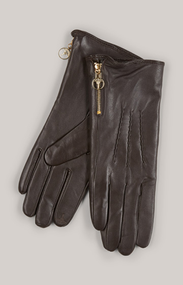 Touchscreen Gloves in Dark Brown