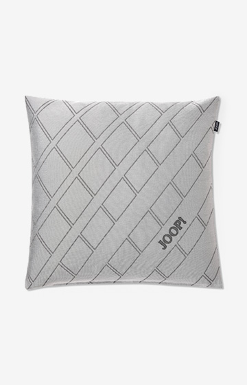 Kissenhülle Fragment, Grau gemustert