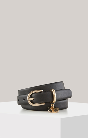 Leather Belt in Black