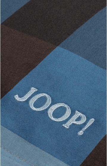 JOOP! CHECKS bed linen in ocean