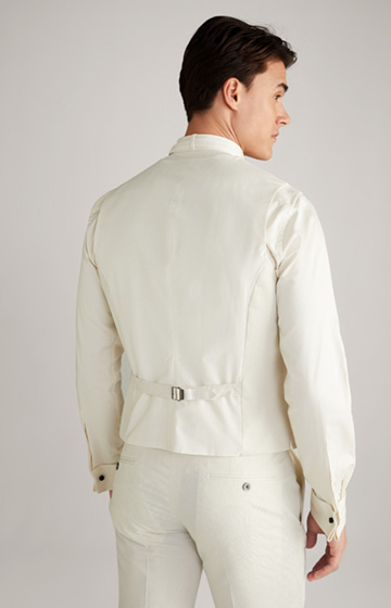 Weazer vest in off-white
