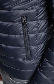 Daunen-Steppjacke Aric in Dunkelblau