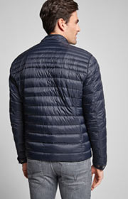 Daunen-Steppjacke Aric in Dunkelblau