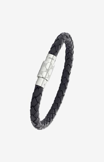 Lederarmband in Schwarz