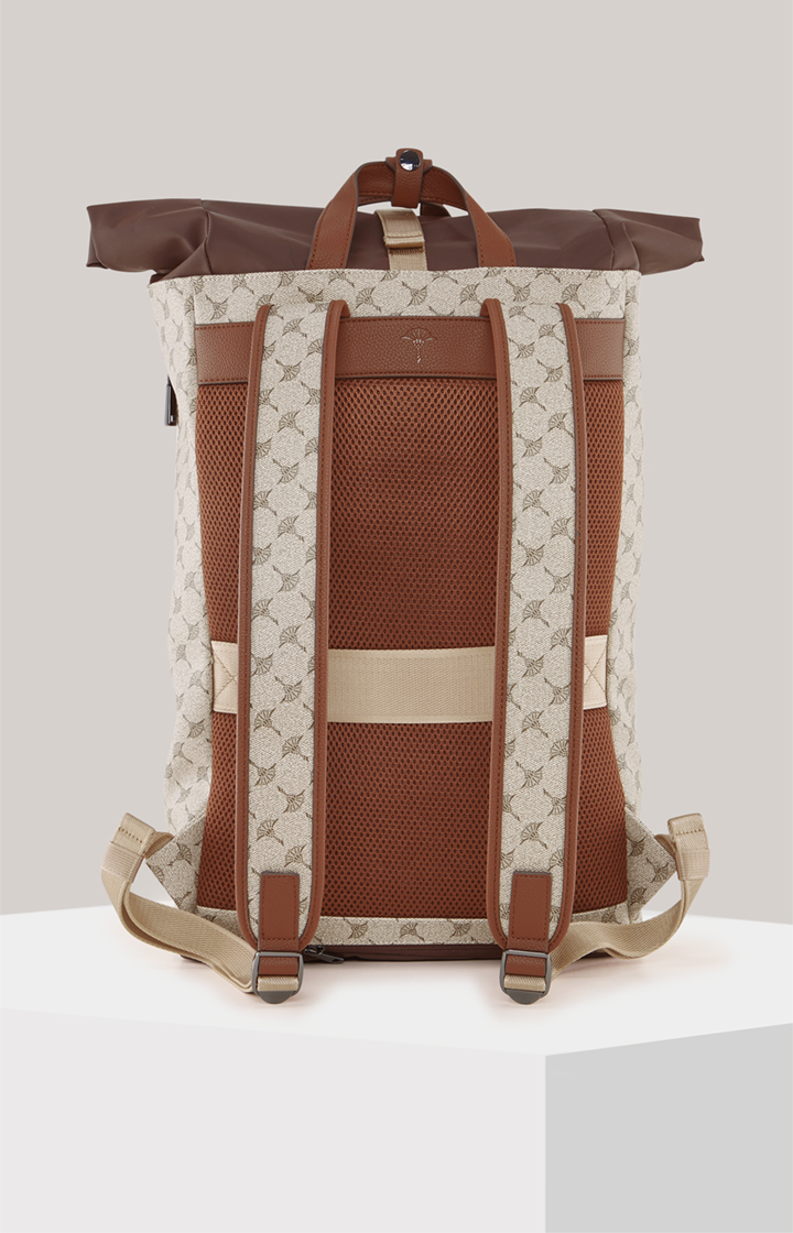 Mazzolino Luc Backpack in Beige/Brown