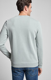 Sweatshirt Palmiro in light Grün