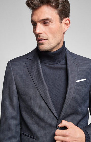 Anzug Finlo-Brake in Dunkelblau kariert
