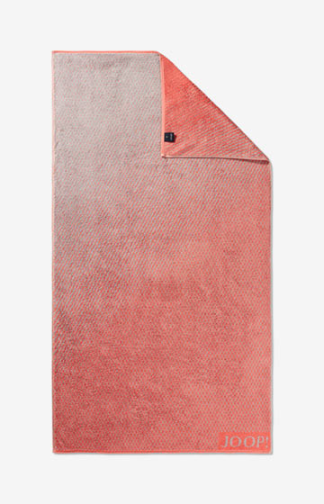 Duschtuch Diamond Pattern, Coral