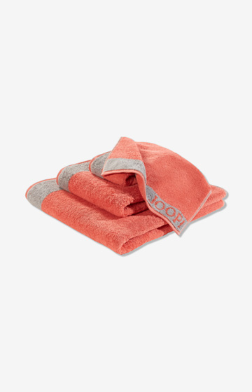 Frottierserie Diamond Doubleface, Coral