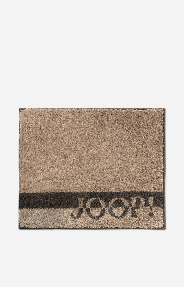 Badteppich JOOP! LOGO STRIPES in Sand, 50 x 60 cm