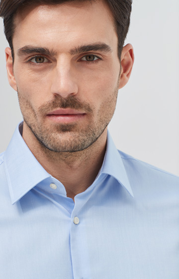 Hemd Martello in Mittelblau