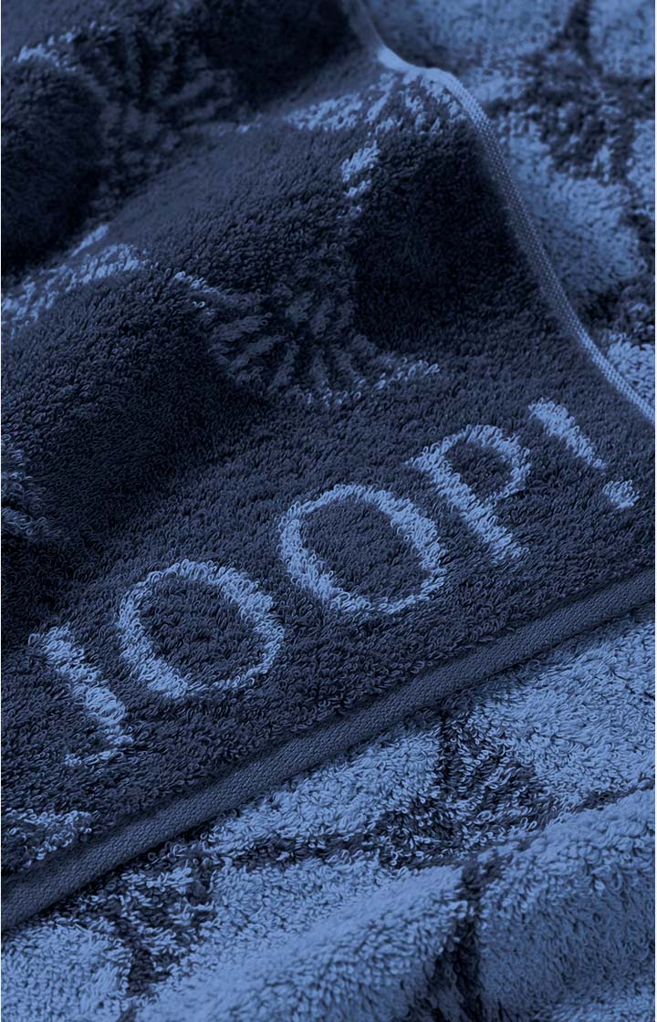 JOOP! CLASSIC CORNFLOWER Guest Towel in Navy, 30 x 50 cm